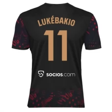 Sevilla FC Lukébakio 11 Kolmas Pelipaita 2024-25 Jalkapallo Pelipaidat Peliasut