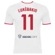 Sevilla FC Lukébakio 11 Kotipelipaita 2024-25 Jalkapallo Pelipaidat Peliasut