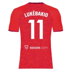 Sevilla FC Lukébakio 11 Vieraspelipaita 2024-25 Jalkapallo Pelipaidat Peliasut