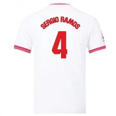 Sevilla FC Sergio Ramos 4 Kotipelipaita 2023-24 Jalkapallo Pelipaidat Peliasut