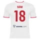 Sevilla FC Sow 18 Kotipelipaita 2024-25 Jalkapallo Pelipaidat Peliasut