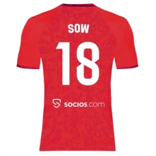 Sevilla FC Sow 18 Vieraspelipaita 2024-25 Jalkapallo Pelipaidat Peliasut