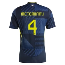 Skotlanti McTominay 4 Kotipelipaita EM 2024 Jalkapallo Pelipaidat Peliasut