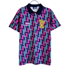 Skotlanti Vieraspelipaita Retro 1989 Jalkapallo Pelipaidat Peliasut