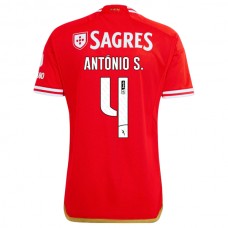 SL Benfica Antonio S. 4 Kotipelipaita 2023-24 Jalkapallo Pelipaidat Peliasut