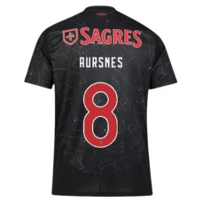 SL Benfica Aursnes 8 Vieraspelipaita 2024-25 Jalkapallo Pelipaidat Peliasut