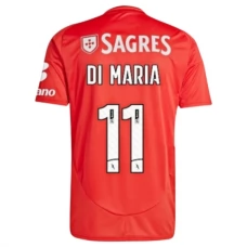 SL Benfica Di Maria 11 Kotipelipaita 2024-25 Jalkapallo Pelipaidat Peliasut