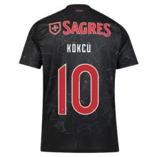 SL Benfica Kökcü 10 Vieraspelipaita 2024-25 Jalkapallo Pelipaidat Peliasut