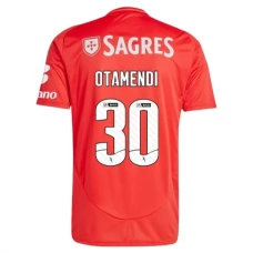 SL Benfica Otamendi 30 Kotipelipaita 2024-25 Jalkapallo Pelipaidat Peliasut