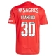 SL Benfica Otamendi 30 Kotipelipaita 2024-25 Jalkapallo Pelipaidat Peliasut