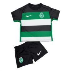Sporting Lisbon Lasten Kotipelipaita 2024-25 Jalkapallo Pelipaidat Peliasut