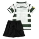Sporting Lisbon Lasten Kotipelipaita Retro 2001-03 Jalkapallo Pelipaidat Peliasut