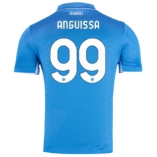 SSC Napoli Anguissa 99 Kotipelipaita 2024-25 Jalkapallo Pelipaidat Peliasut