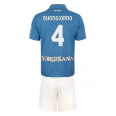 SSC Napoli Buongiorno 4 Kotipaita 2026-27 Lasten Pelipaita