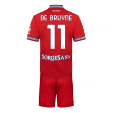 SSC Napoli De Bruyne 11 Kolmospaita 2026-27 Lasten Pelipaita