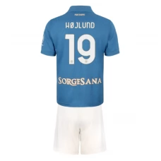 SSC Napoli Højlund 19 Kotipaita 2026-27 Lasten Pelipaita