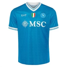 SSC Napoli Kotipelipaita 2025-26 Jalkapallo Pelipaidat Peliasut