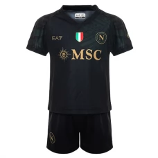 SSC Napoli Lasten Kolmas Pelipaita 2023-24 Jalkapallo Pelipaidat Peliasut
