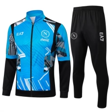 SSC Napoli Lasten Treenitakki Suits 2024-25 - Sininen