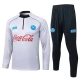 SSC Napoli Lasten Verryttelypuku 2025-26 - 1-4 Zip Harmaa