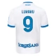 SSC Napoli Lukaku 9 Vieraspaita 2026-27 Pelipaita