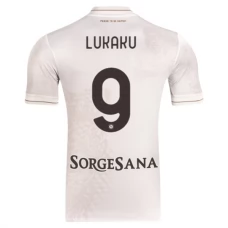 SSC Napoli Lukaku 9 Vieraspelipaita 2025-26 Jalkapallo Pelipaidat Peliasut