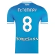 SSC Napoli McTominay 8 Kotipelipaita 2025-26 Jalkapallo Pelipaidat Peliasut