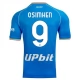 SSC Napoli Osimhen 9 Kotipelipaita 2023-24 Jalkapallo Pelipaidat Peliasut