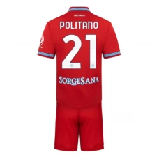 SSC Napoli Politano 21 Kolmospaita 2026-27 Lasten Pelipaita