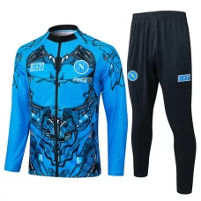 SSC Napoli Treenitakki Setti 2025-26 - Sininen