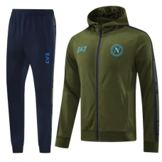 SSC Napoli Treenitakki Suits 2024-25 - Huppari Vihreä