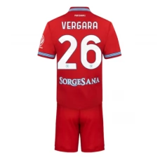 SSC Napoli Vergara 26 Kolmospaita 2026-27 Lasten Pelipaita