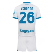 SSC Napoli Vergara 26 Vieraspaita 2026-27 Lasten Pelipaita