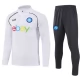 SSC Napoli Verryttelypuku 2023-24 - 1-4 Zip Valkoinen