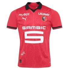 Stade Rennais FC Kotipelipaita 2023-24 Jalkapallo Pelipaidat Peliasut