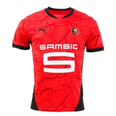 Stade Rennais FC Kotipelipaita 2024-25 Jalkapallo Pelipaidat Peliasut
