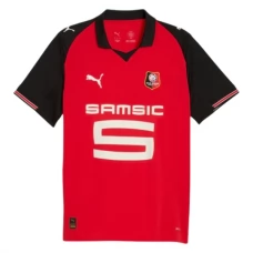 Stade Rennais FC Kotipelipaita 2025-26 Jalkapallo Pelipaidat Peliasut