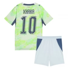Sveitsi Xhaka 10 MM Vieraspaita 2026 Lasten Pelipaita