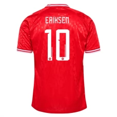 Tanska Eriksen 10 Kotipelipaita 2024 Jalkapallo Pelipaidat Peliasut