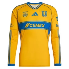 Tigres UANL Kotipelipaita 2025-26 Jalkapallo Pelipaidat Peliasut(L/S)