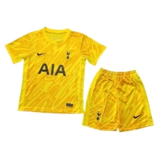 Tottenham Hotspur FC Kids Maalivahdin Lasten Kotipelipaita 2024-25 Jalkapallo Pelipaidat Peliasut