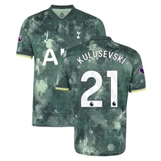 Tottenham Hotspur FC Kulusevski 21 Kolmas Pelipaita 2024-25 Jalkapallo Pelipaidat Peliasut