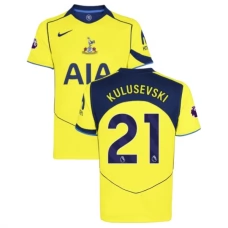 Tottenham Hotspur FC Kulusevski 21 Kolmas Pelipaita 2025-26 Jalkapallo Pelipaidat Peliasut