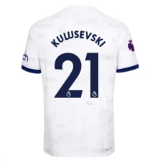 Tottenham Hotspur FC Kulusevski 21 Kotipelipaita 2023-24 Jalkapallo Pelipaidat Peliasut