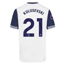 Tottenham Hotspur FC Kulusevski 21 Kotipelipaita 2024-25 Jalkapallo Pelipaidat Peliasut