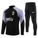 Tottenham Hotspur FC Lasten Verryttelypuku 2023-24 - 1-4 Zip Musta