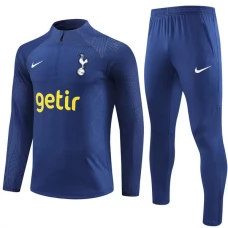 Tottenham Hotspur FC Lasten Verryttelypuku 2023-24 - 1-4 Zip Sininen