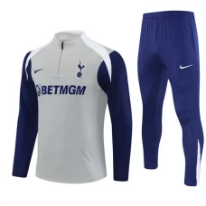 Tottenham Hotspur FC Lasten Verryttelypuku 2025-26 - 1-4 Zip Harmaa