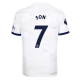 Tottenham Hotspur FC Son 7 Kotipelipaita 2023-24 Jalkapallo Pelipaidat Peliasut