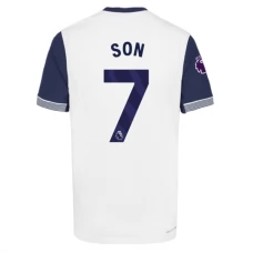 Tottenham Hotspur FC Son 7 Kotipelipaita 2024-25 Jalkapallo Pelipaidat Peliasut